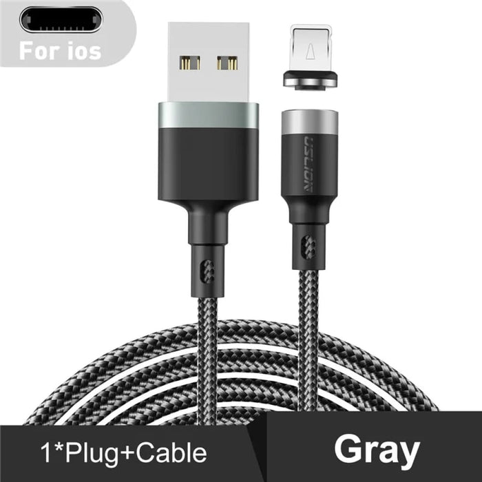 3a Magnetic Fast Charge Cable for Iphone Xs Max Xr 8 7 6s