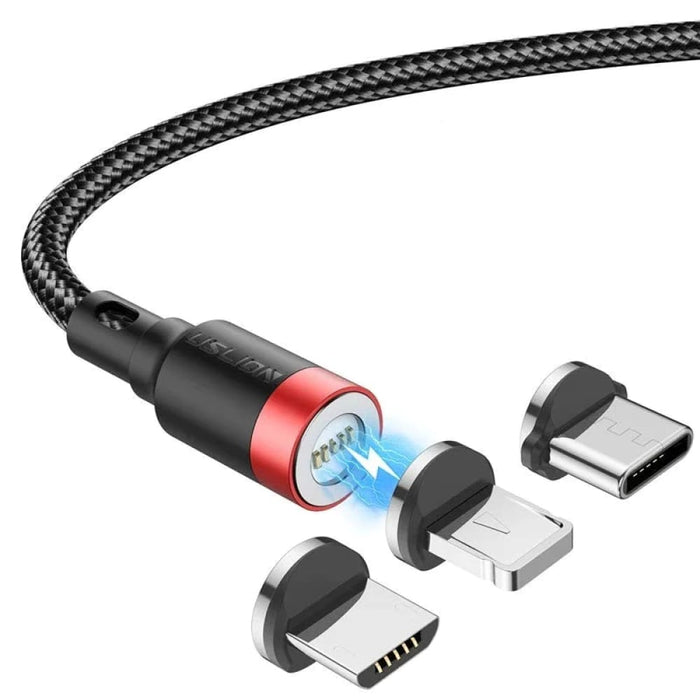 3a Magnetic Fast Charge Cable for Iphone Xs Max Xr 8 7 6s