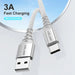 3a Usb c Cable for Iphone 15 Pro Samsung Xiaomi Poco