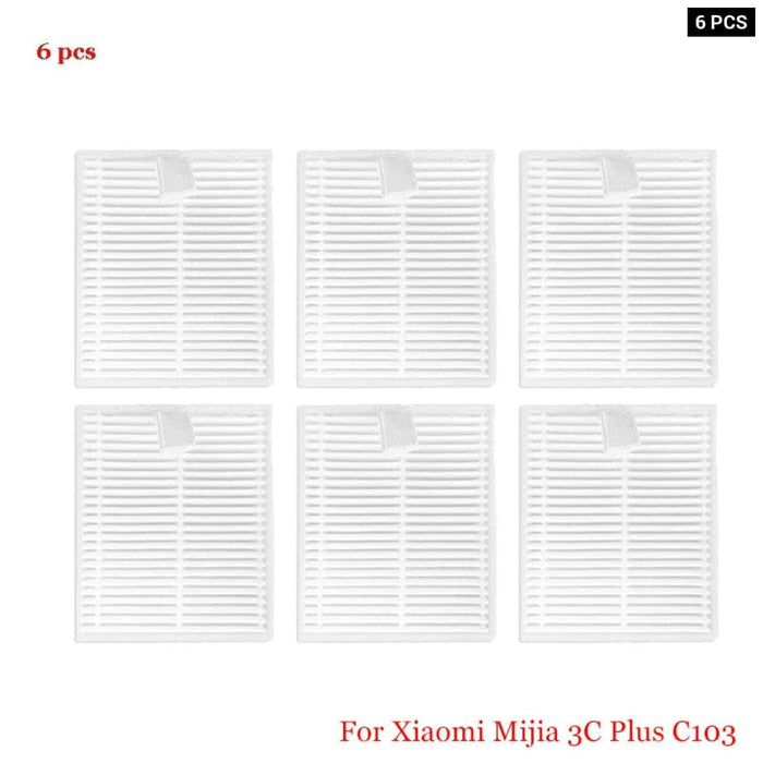 3c Plus Sweeper Parts Roller Brush Filter Mop Rags