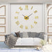 3d Acrylic Wall Clock with Roman Numerals Design Large