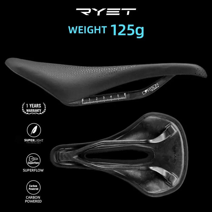 3d Printed Carbon Bike Saddle 140mm/143mm