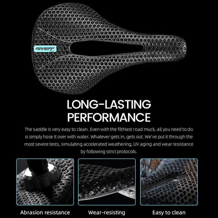 3d Printed Carbon Bike Saddle 140mm/143mm