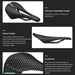 3d Printed Carbon Bike Saddle 140mm/143mm