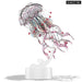 3d Puzzles Metal Model Colourful Jellyfish Building Kits