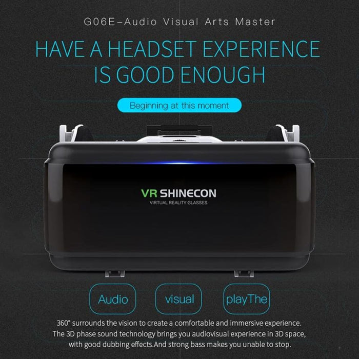 3d Vr Glasses For 4.7 - 6.1 Inch Smartphones Headset