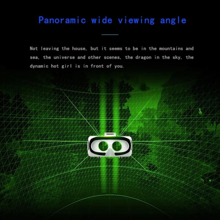 3d Vr Glasses Hifi Headset For 4.7 - 6.1 Inch Smartphones