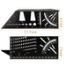 3d Woodworking Stop Gauge Aluminum Alloy Multi-function