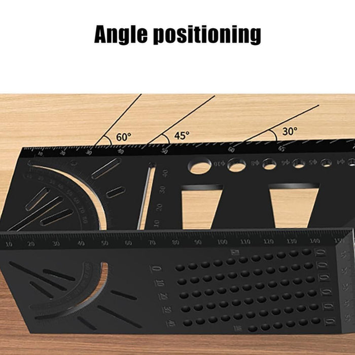3d Woodworking Stop Gauge Aluminum Alloy Multi-function