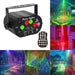 3in1 60 Patterns Mini Dj Disco Laser Light Aurora Projector