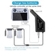 3in1 Car Charger for Dji Mini 4 3 Pro Air Dual Battery