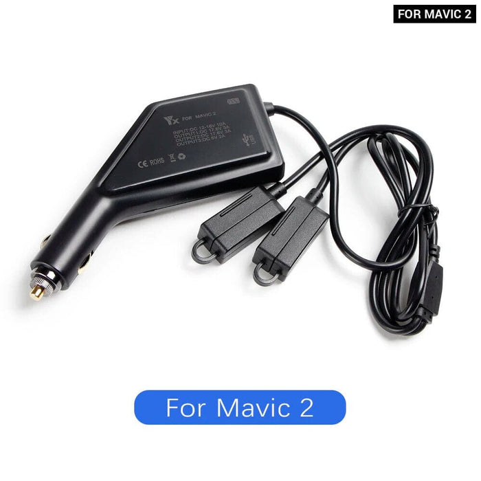 3in1 Car Charger for Dji Mini 4 3 Pro Air Dual Battery