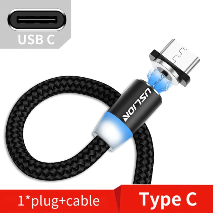 3m Magnetic Micro Usb Cable for Samsung Android Type c