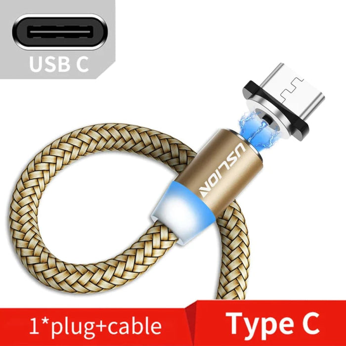3m Magnetic Micro Usb Cable for Samsung S10 Type c Charging