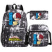 3pc Deku Backpack Set for Boys Girls my Hero Academia