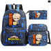 3pc Deku Backpack Set for Boys Girls my Hero Academia