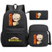 3pc Deku Backpack Set for Boys Girls my Hero Academia