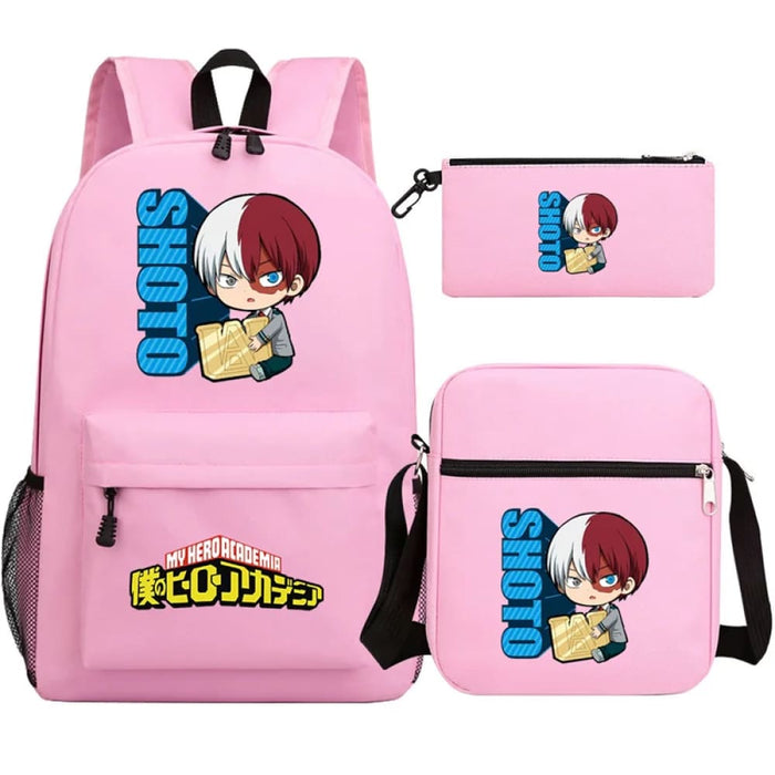 3pc Deku Backpack Set for Boys Girls my Hero Academia