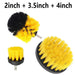 3pc Drill Brush Set for Showers Tubs and Tile Cleaning