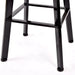 3pc Industrial Pub Table Bar Stools Wood Chair Set Home