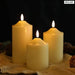 3pcs Electronic Battery Powered Flameless Flickering Led