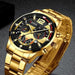 3pcs Set Fashion Mens Business Watches Male Casual