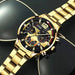 3pcs Set Fashion Mens Business Watches Male Casual