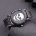 3pcs Set Fashion Mens Skull Watches Classic Men Business