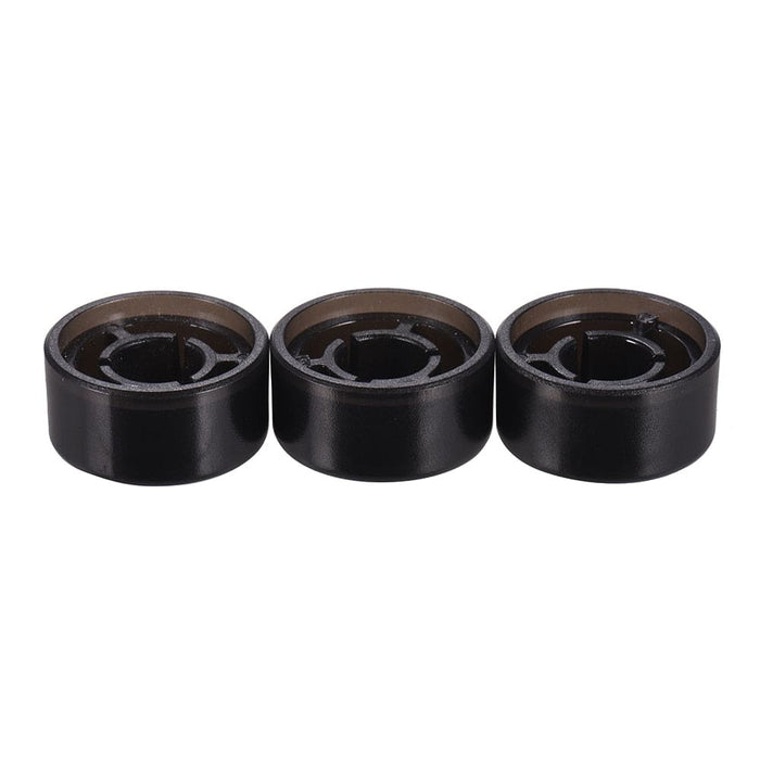 3pcs Footswitch Topper Protector Abs Bumpers For Guitar