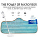 3pcs Microfiber Self Wring Replace Mop Head for Floor