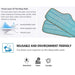 3pcs Microfiber Self Wring Replace Mop Head for Floor