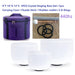 Set of 3pcs 8’a 10’f 12’c Note Quartz Crystal Singing Bowl