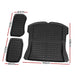 3pcs Car Rear Front Cargo Trunk Toolbox Luggage Rubber Mats