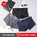 3pcs Seamless Boxer Men Underwear Ice Silk Antibacterial
