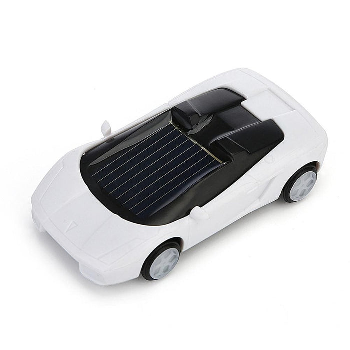 3pcs Solar Toys Car Powered Mini Racer Toy For Kids