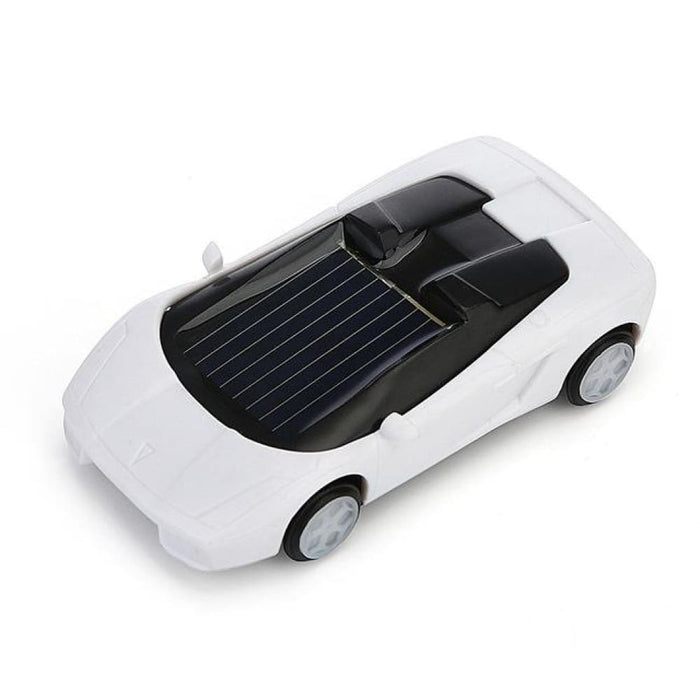 3pcs Solar Toys Car Powered Mini Racer Toy For Kids