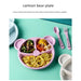 3pcs Solid Cute Bowl Dinnerware Container For Baby