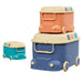 3pcs Toy Storage Box Cute Car Container Kids Toys Organiser