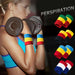 3pcs/set Sports Striped Cotton Sweatbands for Men Women