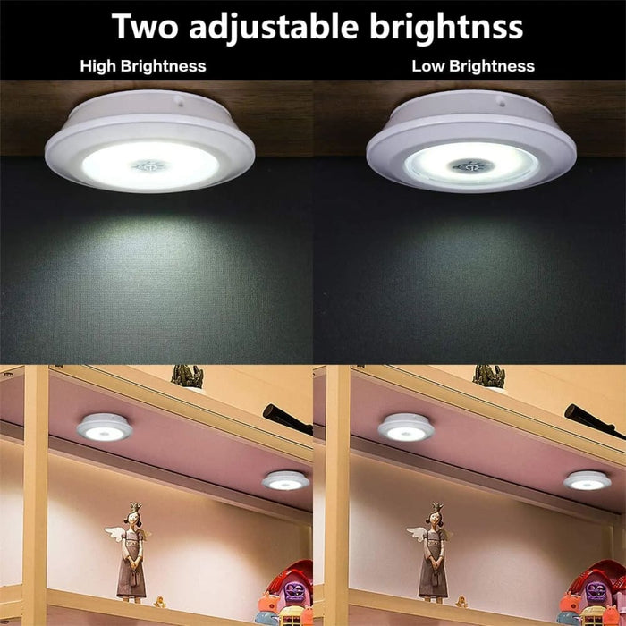 3w Cob Dimmable Under Cabinet Light With Remote Switch