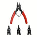 4 in 1 Circlip Pliers Set Snap Ring with Multi Crimp