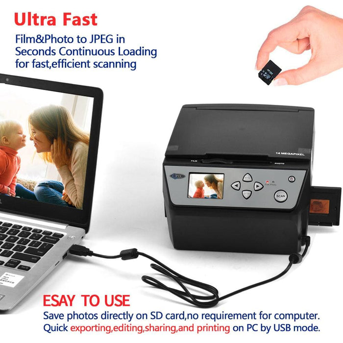 4 in 1 Combo 22 Mega Pixels Photo and Digital 35 Mm Film