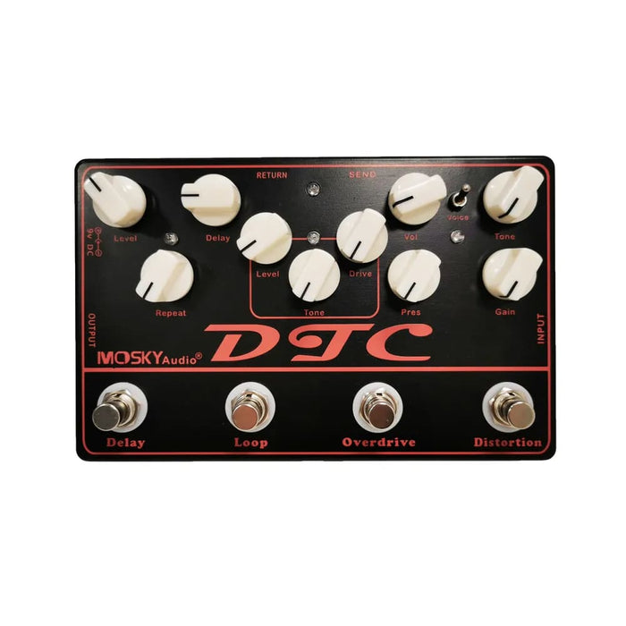 Dtc 4-in-1 Electric Guitar Effects Pedal Distortion