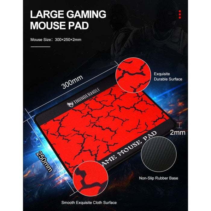 4 in 1 Rgb Ergonomic Light Mechanical Feel Gaming Keyboard