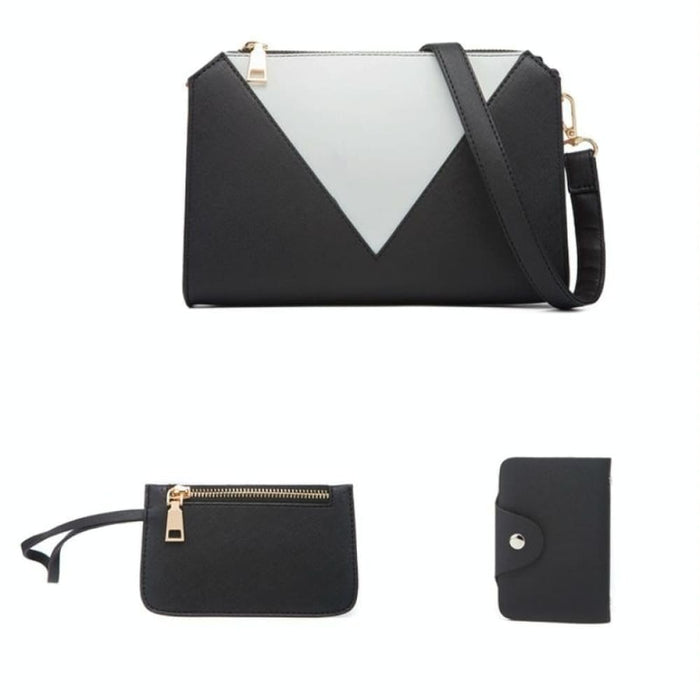 4 In 1 Fashion All Match Diagonal Ladies Handbags Large