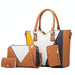 4 In 1 Fashion All Match Diagonal Ladies Handbags Large