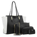 4 In 1 Fashionable Simple Suit Bag Messenger Large Capacity