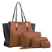 4 In 1 Fashionable Simple Suit Bag Messenger Large Capacity