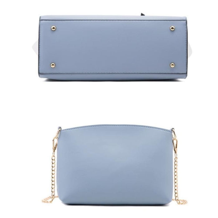 4 In 1 Fashionable Simple Suit Bag Messenger Large Capacity