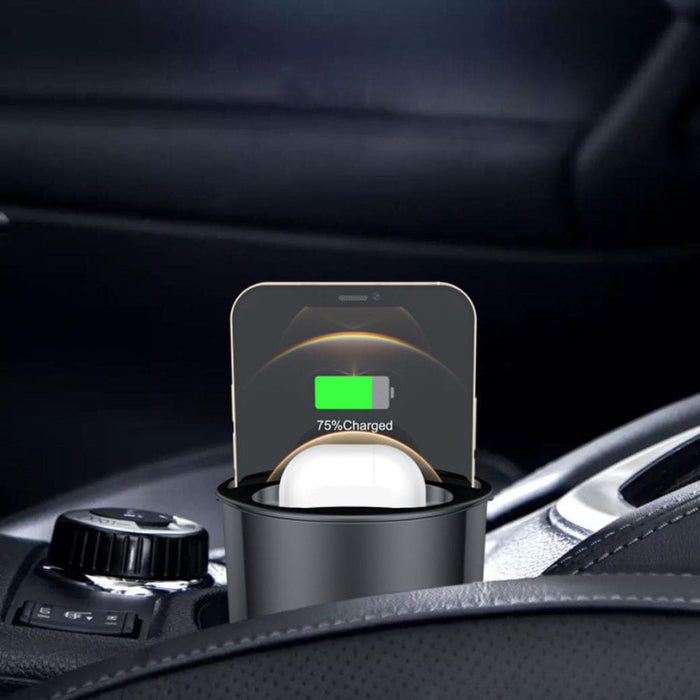 Vibe Geeks 4 in 1 Multi-functional Car Wireless Cup